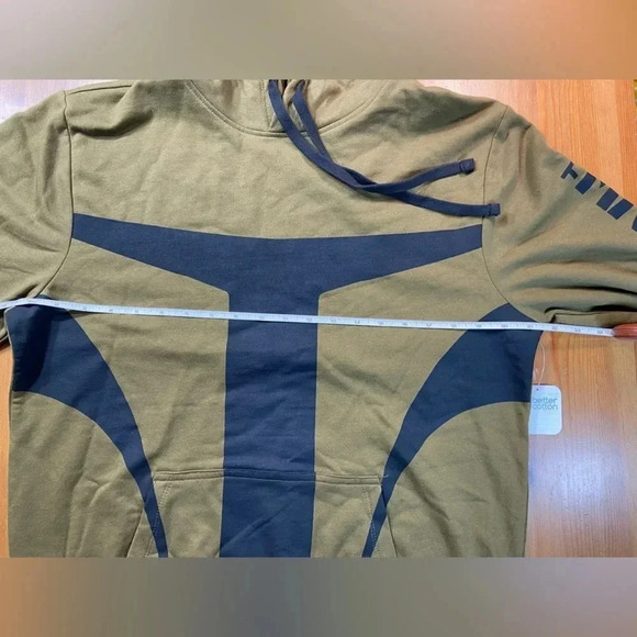 Star Wars - The Mandalorian - Medium Green Hoodie / Sweater - BNWT ✨ - Picture 7 of 15